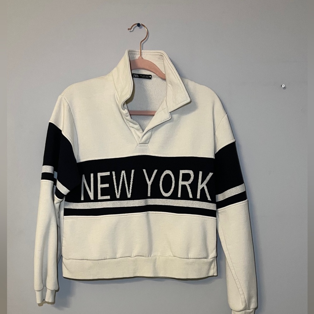 ZARA NEW YOUR SWEATSHIRT